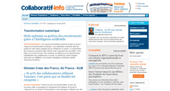 Desktop Screenshot of collaboratif-info.fr